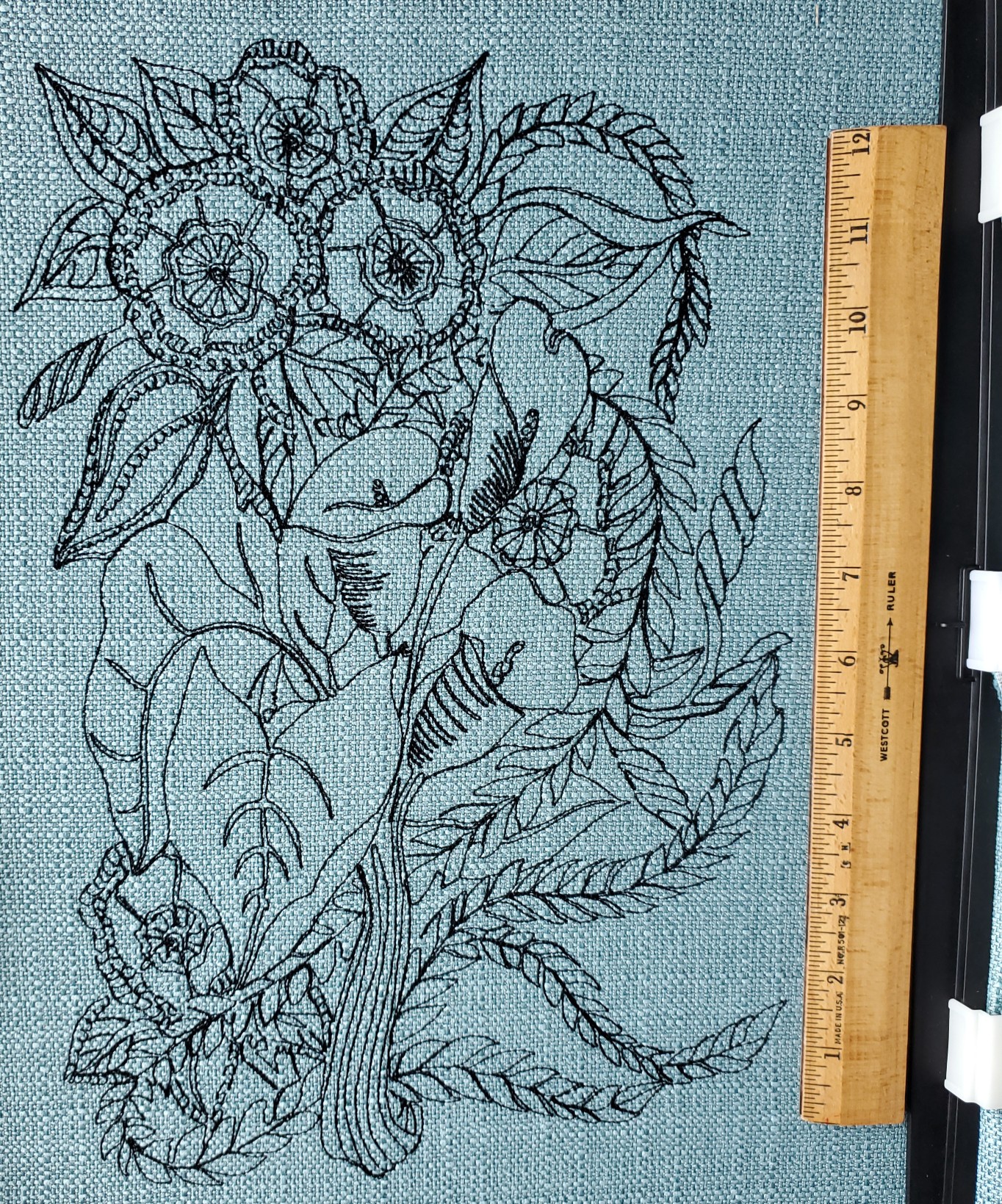 Calla-Lily-Computer-bag-AcuSketch-by-Jennifer-A-Wheatley-Wolf